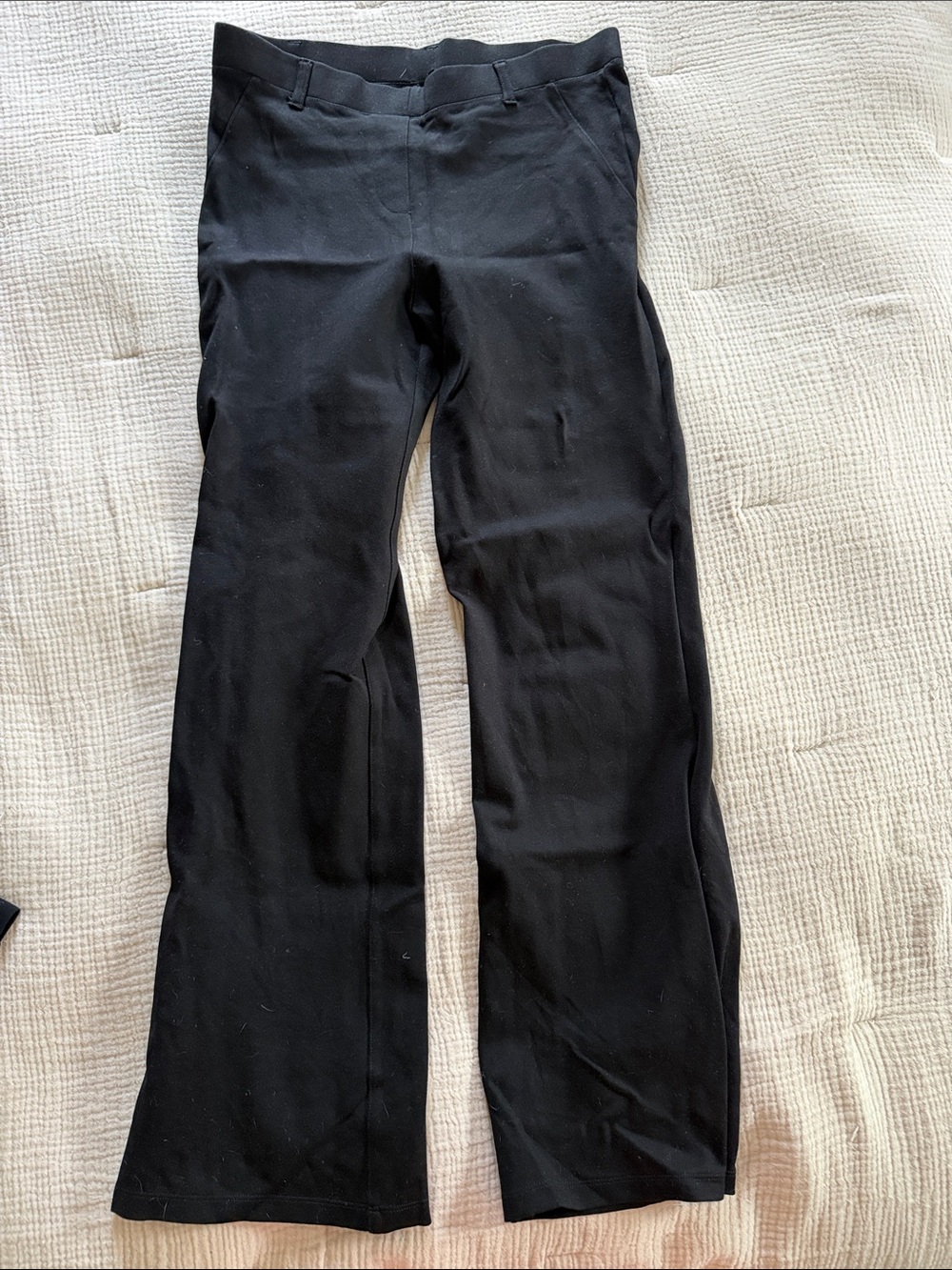 Quince Wide leg ponte pants